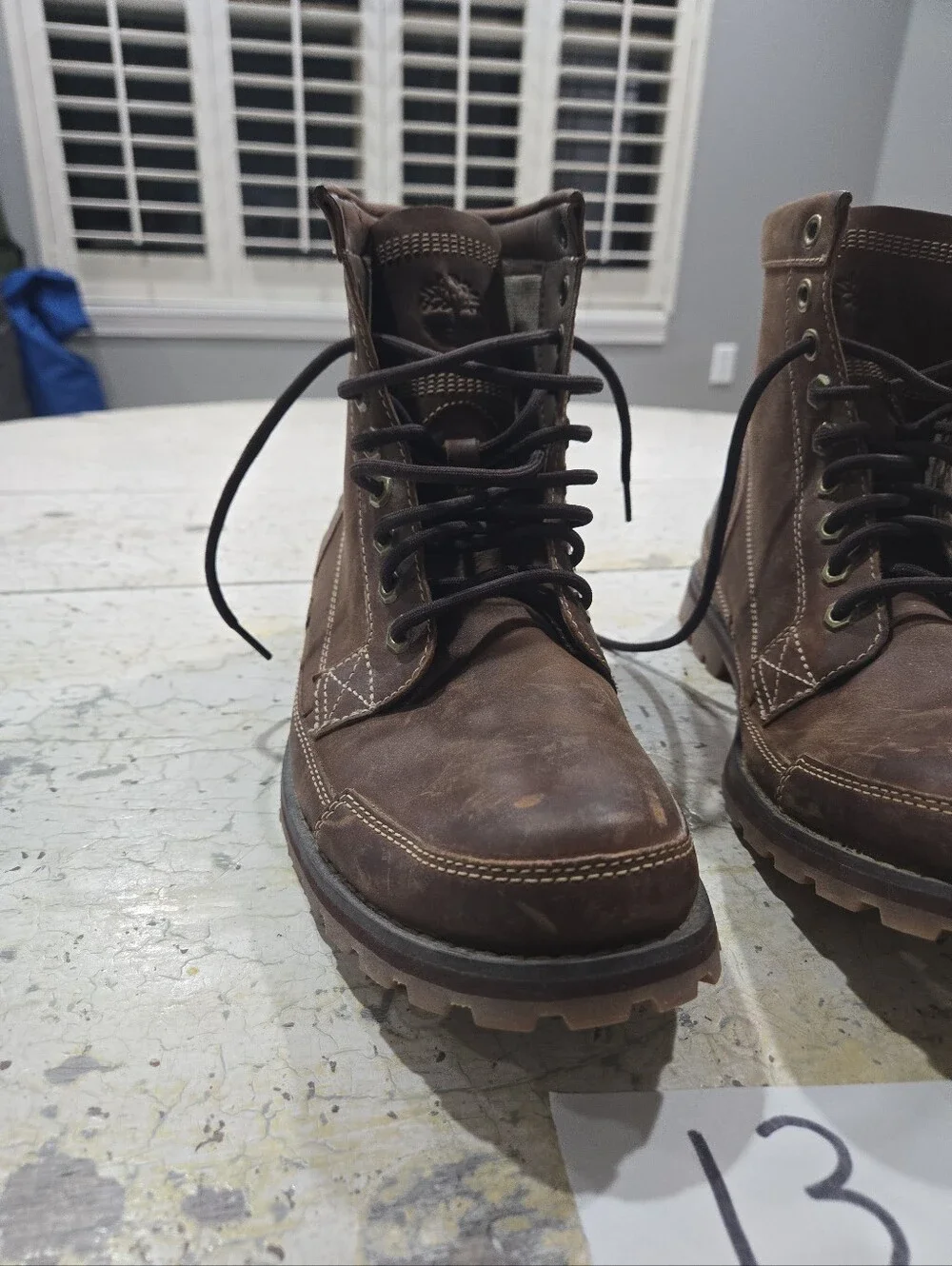 Timberland Earthkeepers Boots Men's Brown Leather Size 43-9